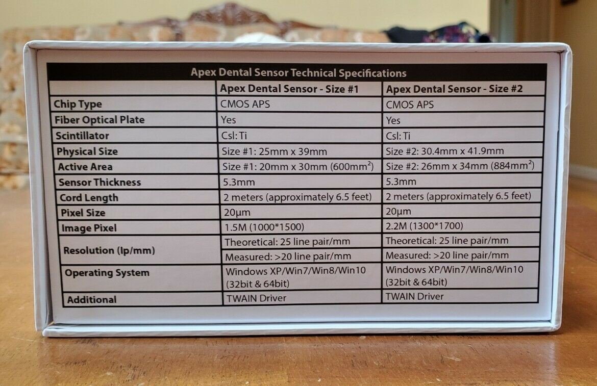 Apex Sensor Array Assembly Apex Dental Sensor - KANAWHA MEDICAL SUPPLY INC