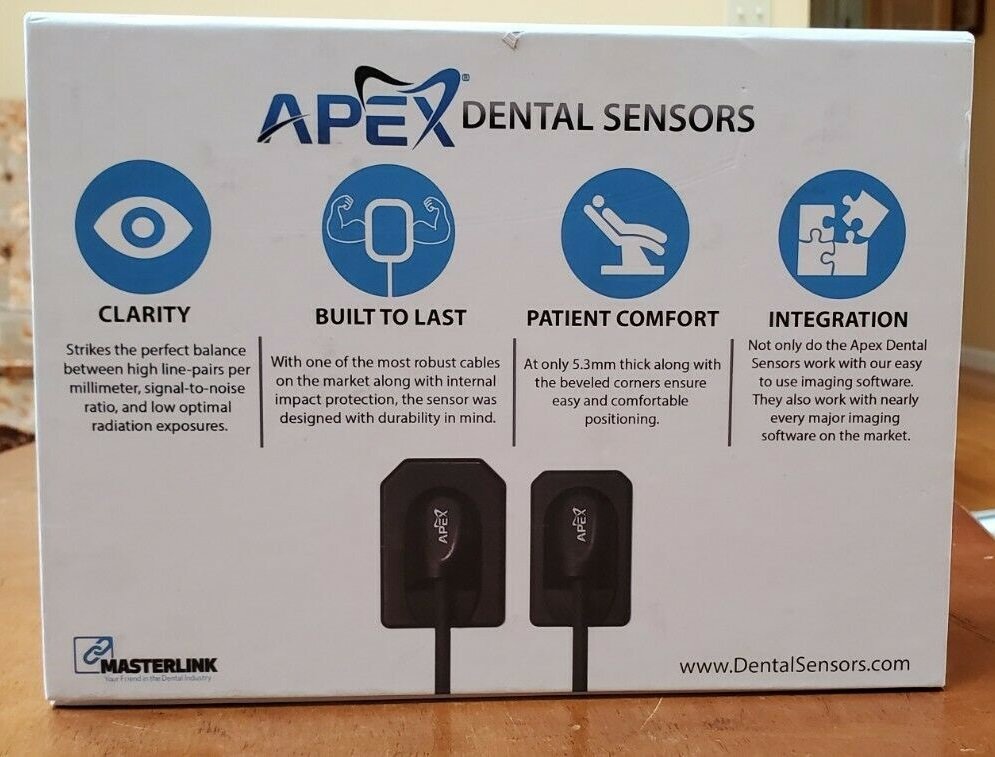 Sensor In Tooth Apex Dental Sensor - KANAWHA MEDICAL SUPPLY INC