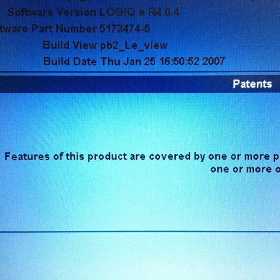 GE Logiq e Portable Ultrasound Machine 6