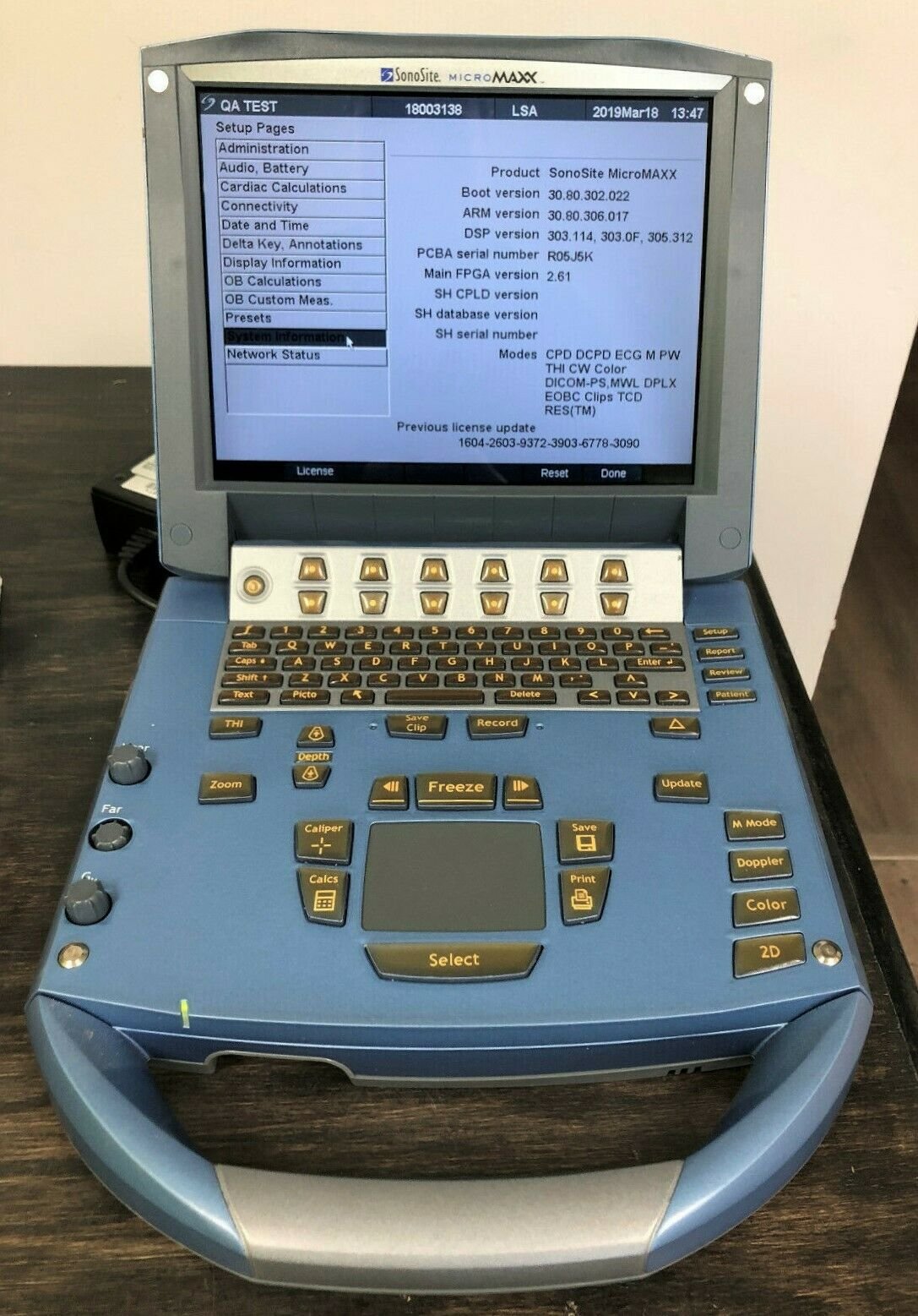 Micromaxx SonoSite MicroMaxx Ultrasound and ICT/8-5 Transducer - KANAWHA MEDICAL ...